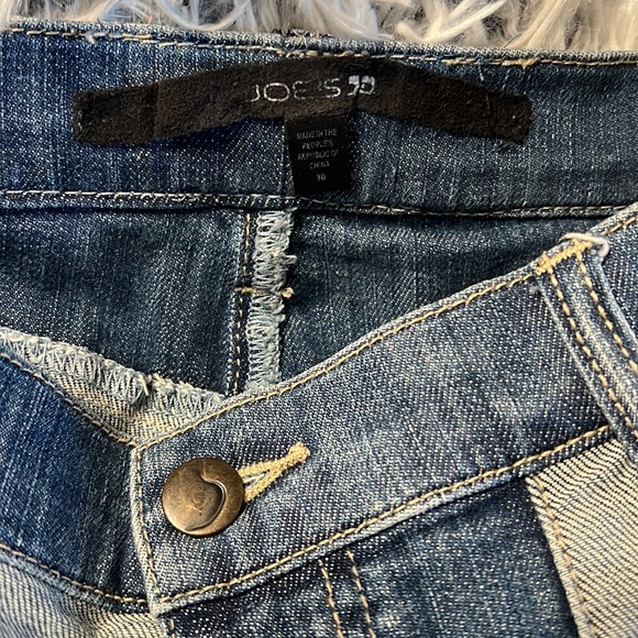 Joe’s Jeans Patchwork Denim Shorts - 30 - Picture 2 of 3